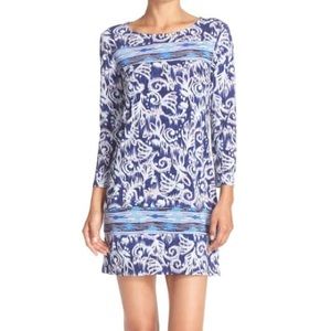 BCBG Noely Ikat Print Tunic Dress